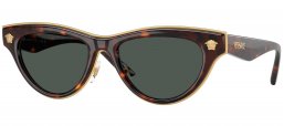 Gafas de Sol - Versace - VE2273 - 108/87 HAVANA // DARK GREY