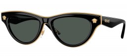 Gafas de Sol - Versace - VE2273 - GB1/87 BLACK // DARK GREY