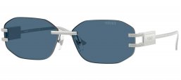 Gafas de Sol - Versace - VE2274 - 100080  SILVER // DARK BLUE