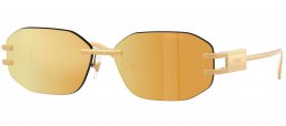 Gafas de Sol - Versace - VE2274 - 10027P  GOLD // BROWN MIRROR GOLD