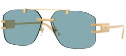 Gafas de Sol - Versace - VE2275 - 100280  GOLD // BLUE
