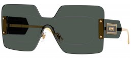 Gafas de Sol - Versace - VE2277 - 100287  GOLD // DARK GREY