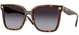 Gafas de Sol - Versace - VE2278D - 108/8G HAVANA // GREY GRADIENT