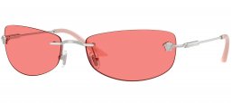 Gafas de Sol - Versace - VE2279 - 100084  SILVER // PINK