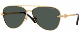 Gafas de Sol - Versace - VE2283 - 100287  GOLD // DARK GREY