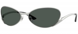 Gafas de Sol - Versace - VE2285 - 100087  SILVER // DARK GREY