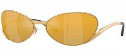 Gafas de Sol - Versace - VE2285 - 10025A  GOLD // BROWN MIRROR 24K