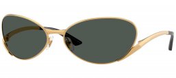 Gafas de Sol - Versace - VE2285 - 100287  GOLD // DARK GREY