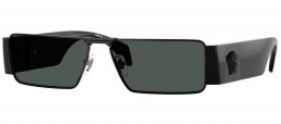 Gafas de Sol - Versace - VE2286 - 100987  BLACK // DARK GREY