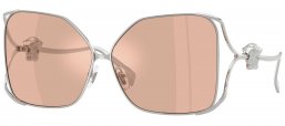 Gafas de Sol - Versace - VE2288 - 1001/5  SILVER // PINK MIRROR SILVER