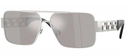 Gafas de Sol - Versace - VE2290 - 10016G  SILVER // GREY MIRROR SILVER