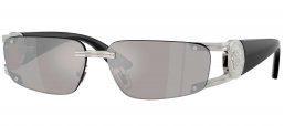 Gafas de Sol - Versace - VE2291 - 10016G  SILVER // LIGHT GREY MIRROR SILVER