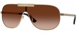 Gafas de Sol - Versace - VE2293 - 125213  PALE GOLD // BROWN GRADIENT