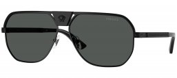 Gafas de Sol - Versace - VE2294 - 126187  MATTE BLACK // DARK GREY