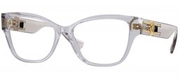 Monturas - Versace - VE3347 - 5305  TRANSPARENT LIGHT GREY