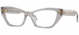 Monturas - Versace - VE3373U - 593  TRANSPARENT LIGHT GREY