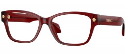 Monturas - Versace - VE3392 - 5540 TRANSPARENT BURGUNDY