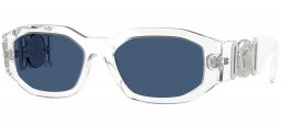 Gafas de Sol - Versace - VE4361 - 148/80 CRYSTAL // DARK BLUE