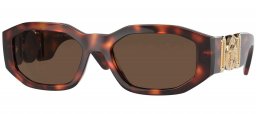 Gafas de Sol - Versace - VE4361 - 521773 HAVANA // BROWN