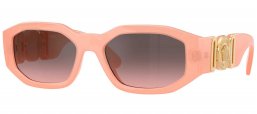 Gafas de Sol - Versace - VE4361 - 539258  NUDE OPAL // PINK GRADIENT GREY FLASH SILVER