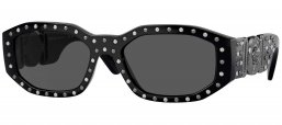 Gafas de Sol - Versace - VE4361 - 539887 BLACK // DARK GREY