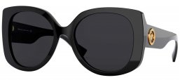 Gafas de Sol - Versace - VE4387 - GB1/87 BLACK / GREY