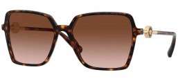 Gafas de Sol - Versace - VE4396 - 108/13 HAVANA // LIGHT DARK BROWN GRADIENT