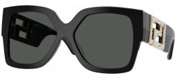 Gafas de Sol - Versace - VE4402 - 547887  BLACK // DARK GREY