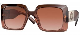 Gafas de Sol - Versace - VE4405 - 533213 TRANSPARENT BROWN GRADIENT // BROWN GRADIENT