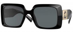Gafas de Sol - Versace - VE4405 - GB1/87 BLACK // DARK GREY