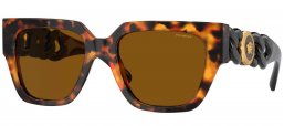 Gafas de Sol - Versace - VE4409 - 511983  HAVANA // DARK BROWN POLARIZED