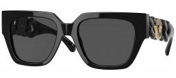 Gafas de Sol - Versace - VE4409 - GB1/87 BLACK // DARK GREY