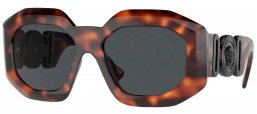 Gafas de Sol - Versace - VE4424U - 521787 HAVANA // DARK GREY