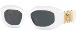 Gafas de Sol - Versace - VE4425U - 314/87 WHITE GOLD // DARK GREY