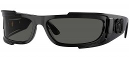 Gafas de Sol - Versace - VE4446 - GB1/87 BLACK // DARK GREY