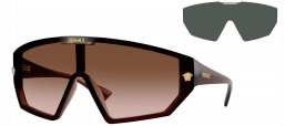 Gafas de Sol - Versace - VE4461 - 533213  TRANSPARENT BROWN // BROWN GRADIENT