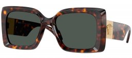 Gafas de Sol - Versace - VE4467U - 108/87 HAVANA // DARK GREY
