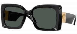 Gafas de Sol - Versace - VE4467U - GB1/87 BLACK // DARK GREY