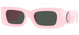 Gafas de Sol - Versace - VE4474U - 548587  PINK // DARK GREY