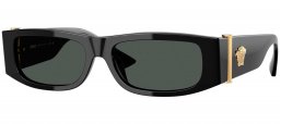 Gafas de Sol - Versace - VE4476U - GB1/87 BLACK // DARK GREY