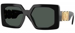 Gafas de Sol - Versace - VE4478U - GB1/87 BLACK // DARK GREY