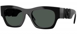 Gafas de Sol - Versace - VE4479U - 536087  BLACK // DARK GREY