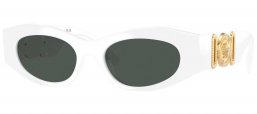 Gafas de Sol - Versace - VE4480U - 314/87 WHITE // DARK GREY