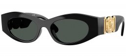 Gafas de Sol - Versace - VE4480U - GB1/87 BLACK // DARK GREY
