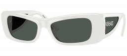 Gafas de Sol - Versace - VE4481 - 314/87 WHITE // DARK GREY