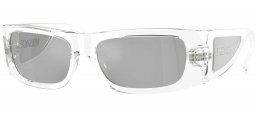 Gafas de Sol - Versace - VE4482 - 148/8V CRYSTAL // SILVER MIRROR TRANSPARENT