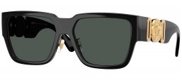 Gafas de Sol - Versace - VE4483D - GB1/87 BLACK // DARK GREY