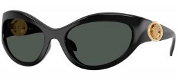 Gafas de Sol - Versace - VE4485 - GB1/87 BLACK // DARK GREY