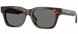 Gafas de Sol - Versace - VE4486 - 550981  HAVANA // DARK GREY POLARIZED