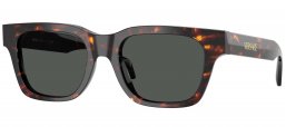 Gafas de Sol - Versace - VE4486 - 550987  HAVANA // DARK GREY